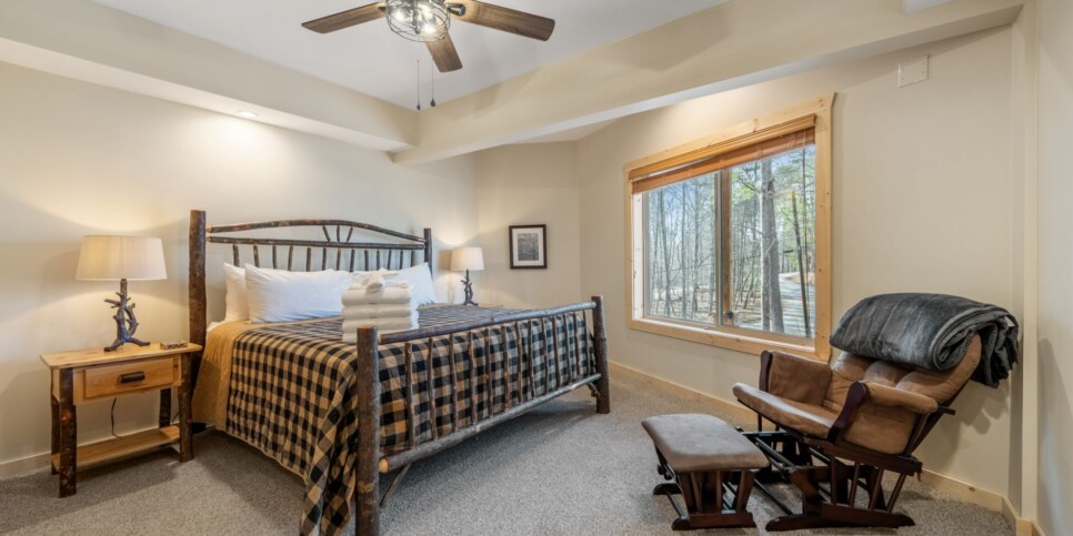 Ellijay - Bucks Bear Lodge - Bedroom