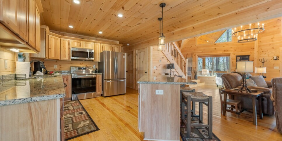 Ellijay - Bucks Bear Lodge - Kitchen