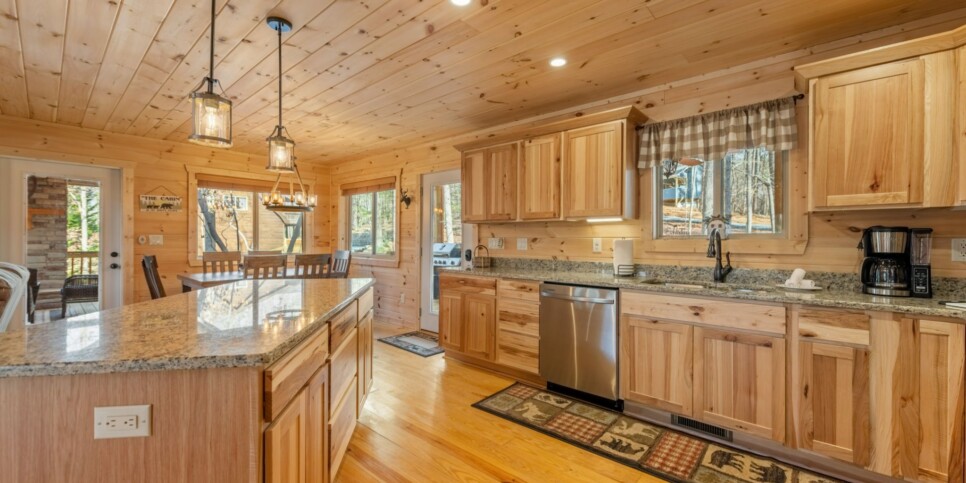 Ellijay - Bucks Bear Lodge - Kitchen