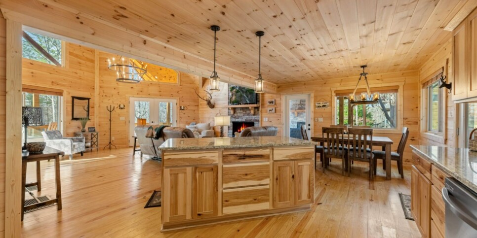 Ellijay - Bucks Bear Lodge - Kitchen