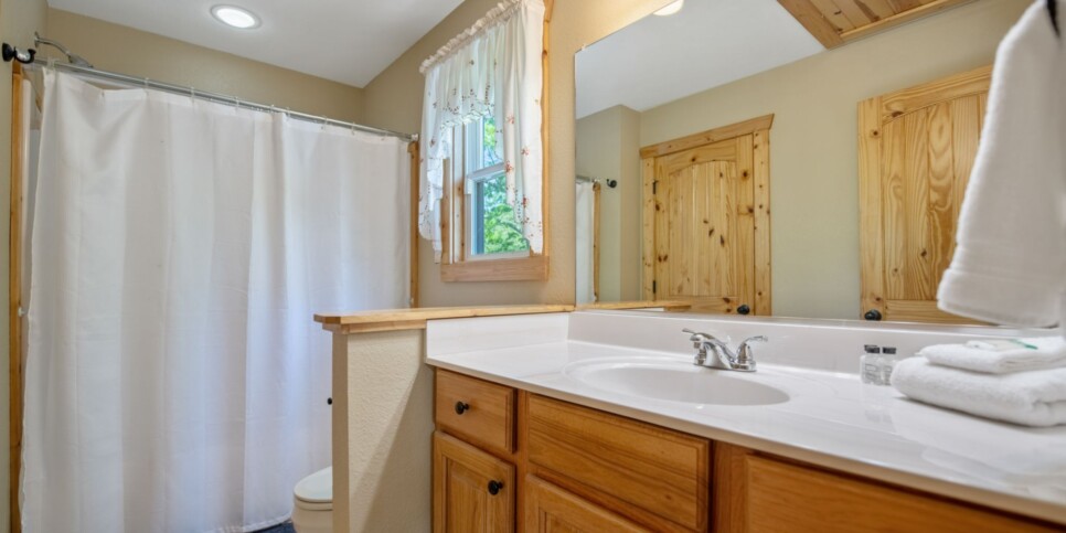 Ellijay Cabin - Dragons Den - Bathroom