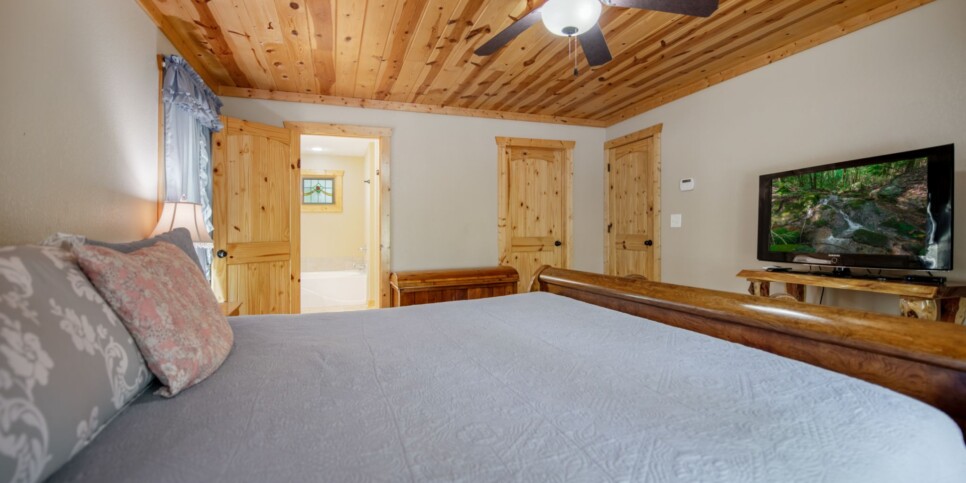 Ellijay Cabin - Dragons Den - Bedroom