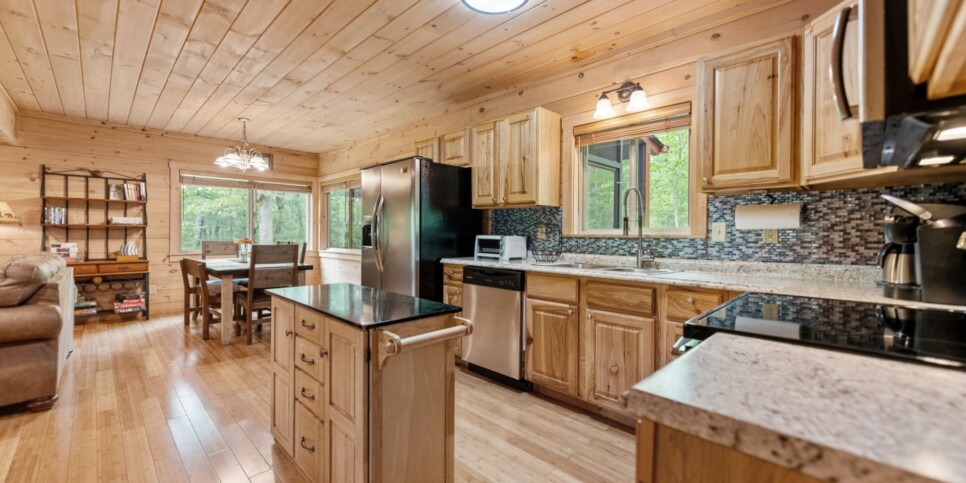 Mineral Bluff - Firefly Cabin - Kitchen