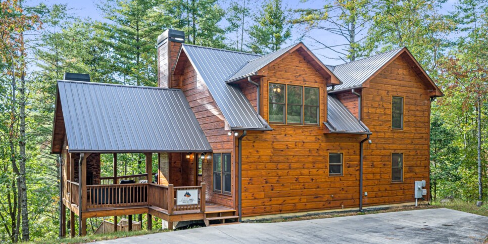 Ellijay Ga Cabin - Peaceful River Hideaway - Exterior