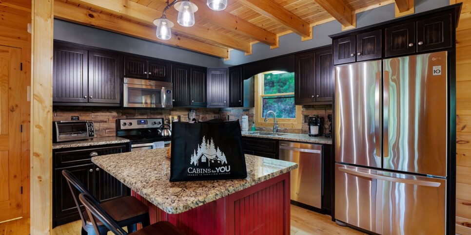 Ellijay Ga Cabin - Peaceful River Hideaway - Kitchen