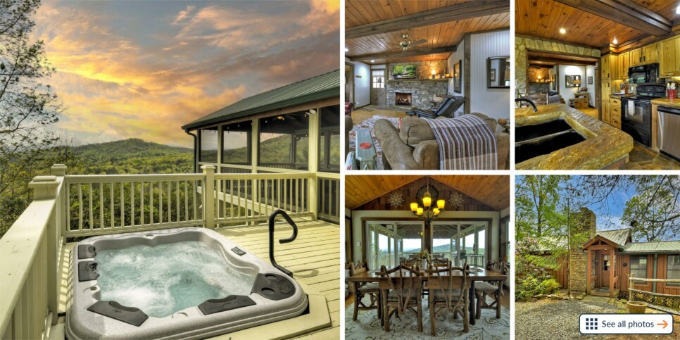 Blue Ridge - Fireside Bluff - Collage