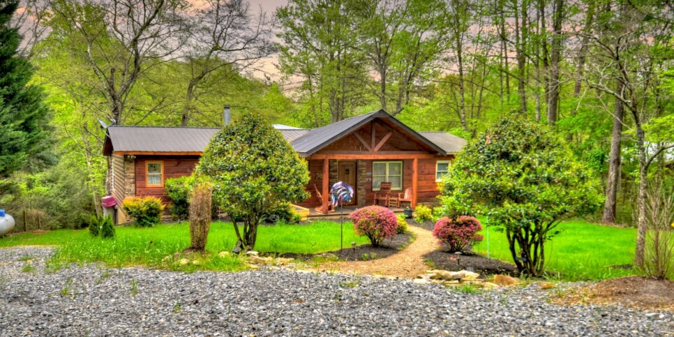 Blue Ridge Cabin - Bear Naked Hideaway - Exterior