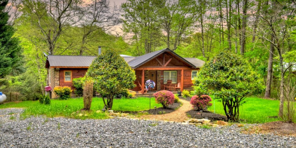 Blue Ridge Cabin - Bear Naked Hideaway - Exterior