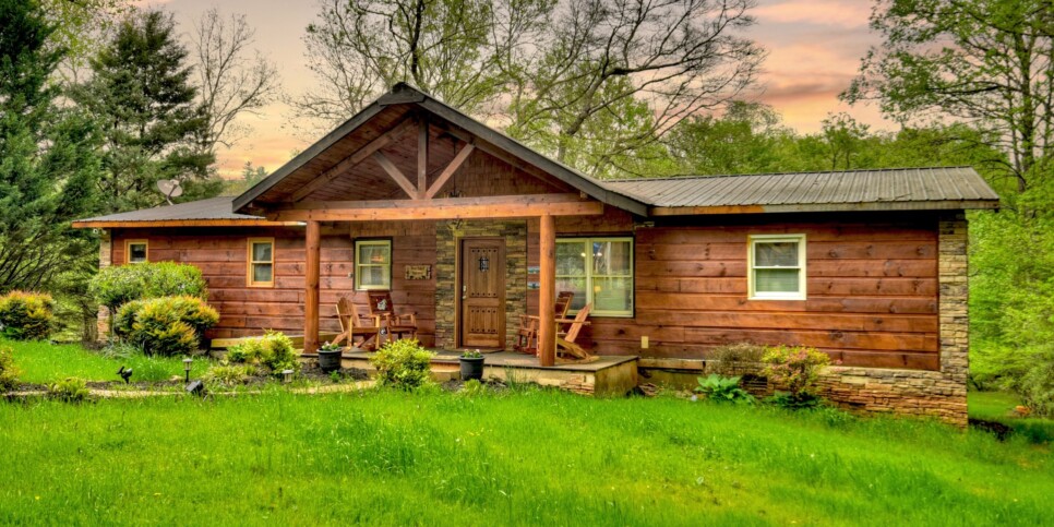 Blue Ridge Cabin - Bear Naked Hideaway - Exterior