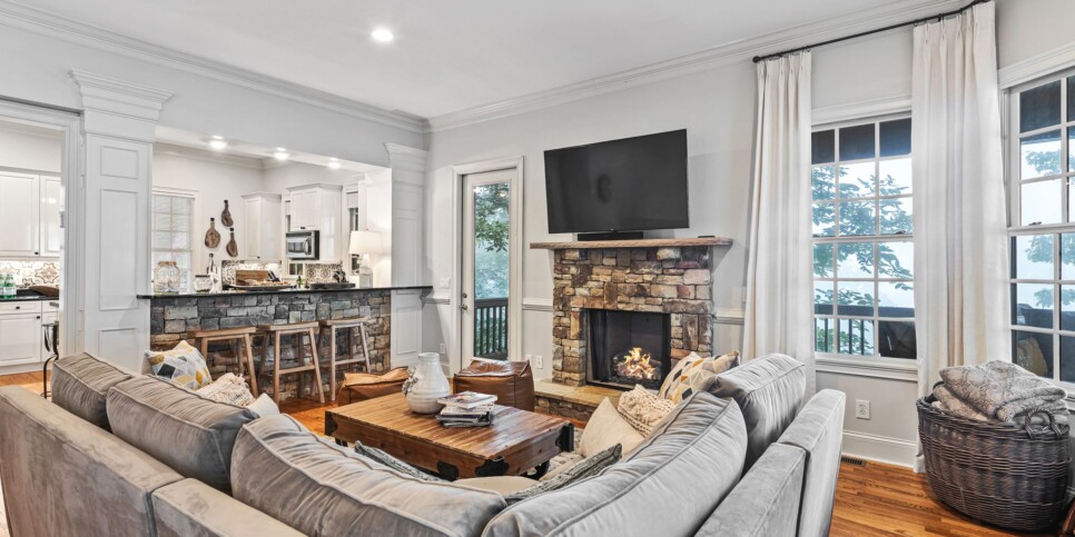 Big Canoe - Villa Serenity - Living Room