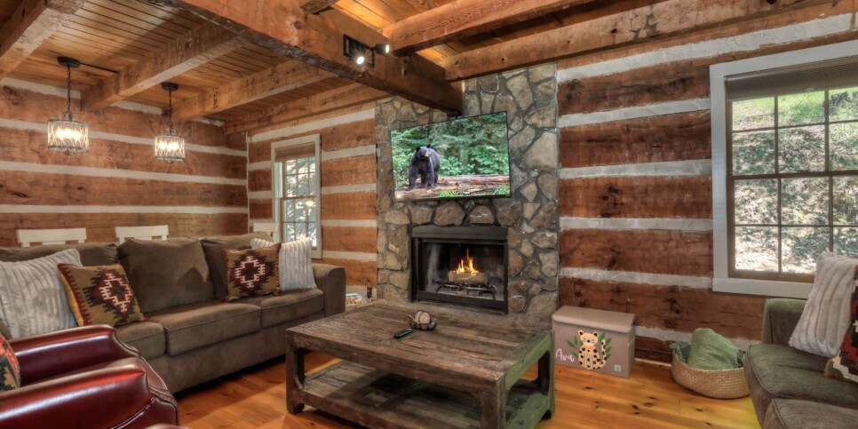 Big Canoe - Timber Lodge - Living Room