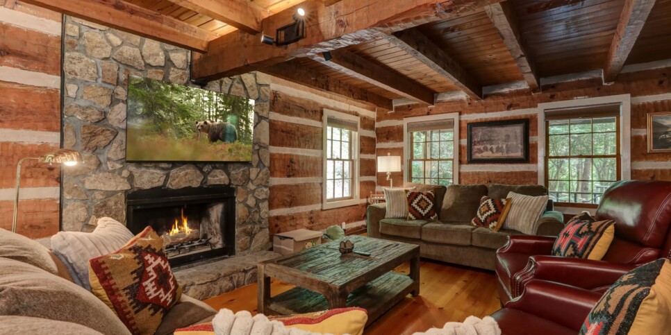 Big Canoe - Timber Lodge - Living Room
