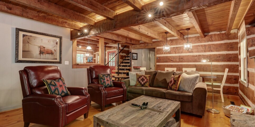Big Canoe - Timber Lodge - Living Room