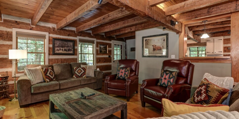 Big Canoe - Timber Lodge - Living Room