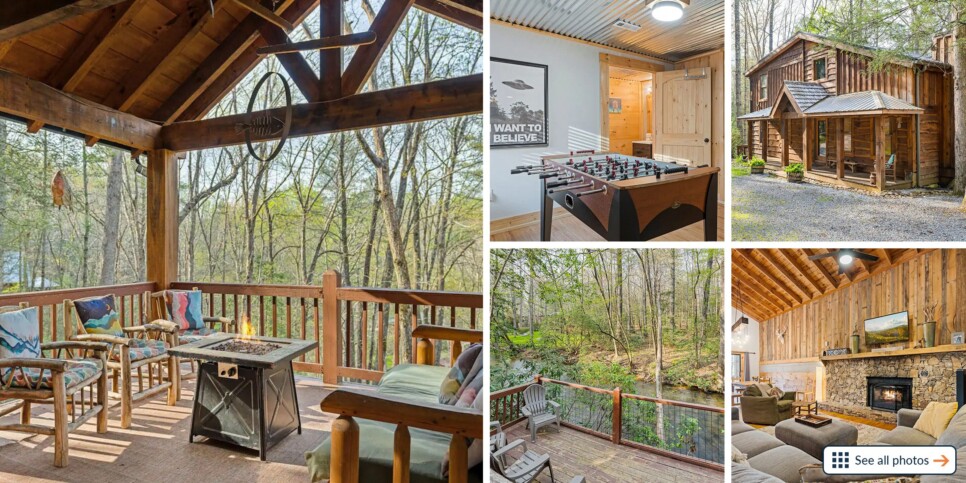 Temp Collage - Hemlock Hideaway on the Creek