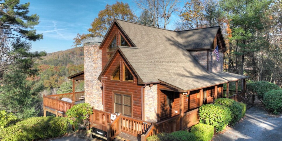 Cherry Log Cabin - Moonlight Mountain Cabin - Exterior