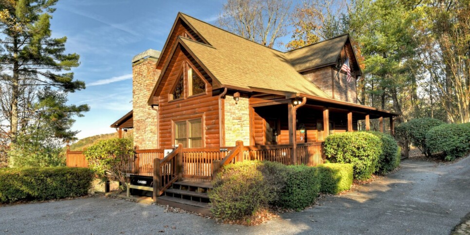 Cherry Log Cabin - Moonlight Mountain Cabin - Exterior