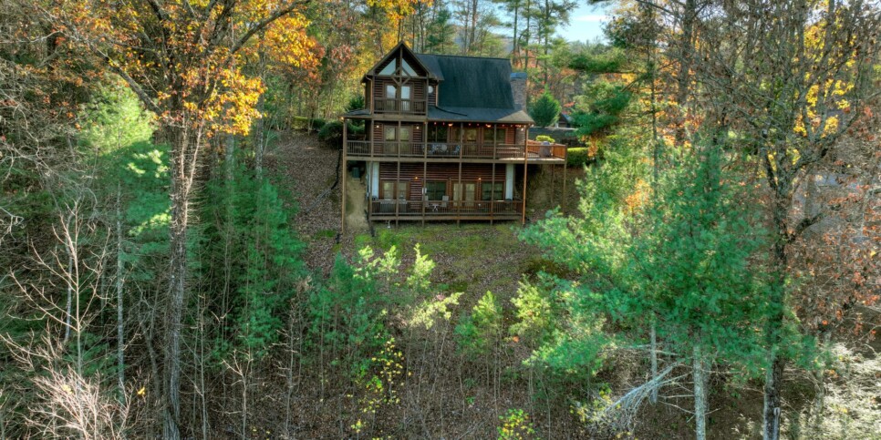 Cherry Log Cabin - Moonlight Mountain Cabin - Exterior