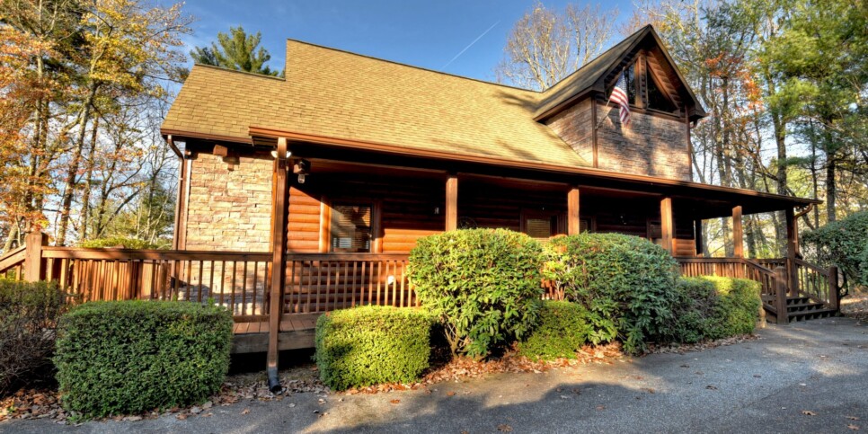 Cherry Log Cabin - Moonlight Mountain Cabin - Exterior