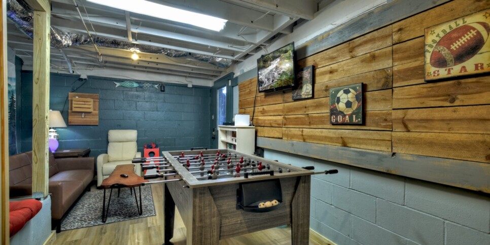 Blairsville Cabin - Moon Tower Cabin - Rec Room
