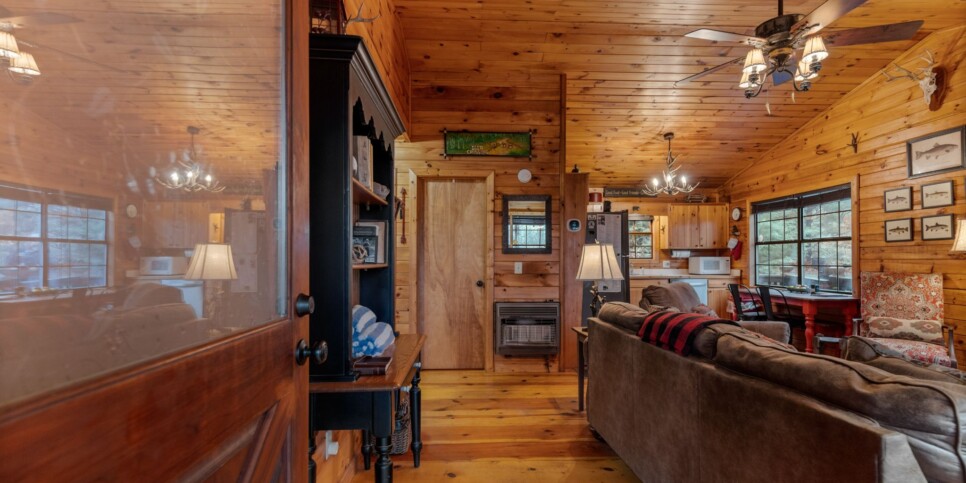 Ellijay Cabin - Deer Crossing - Living Room