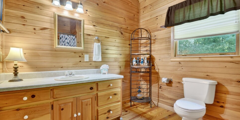 Blue Ridge Cabin - Our Favorite Place - Bathroom