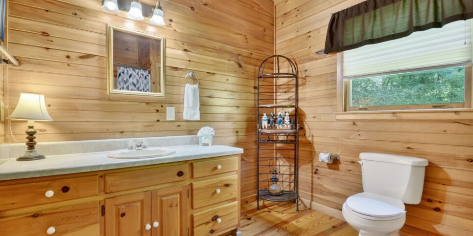 Blue Ridge Cabin - Our Favorite Place - Bathroom