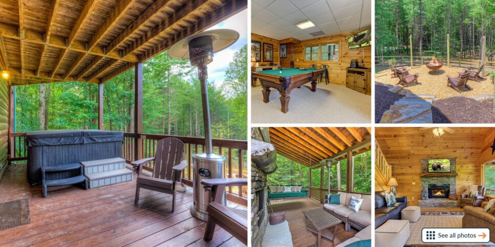 Collage - Family Time Cabin