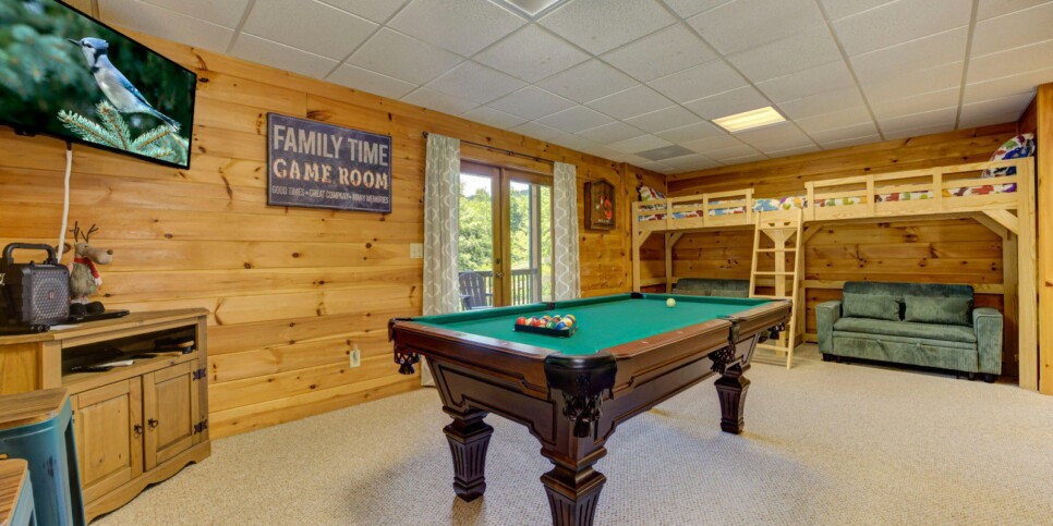 Blue Ridge - Family Time Cabin - Rec Room