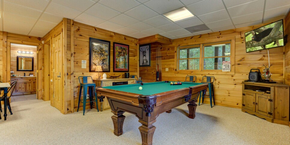 Blue Ridge - Family Time Cabin - Rec Room
