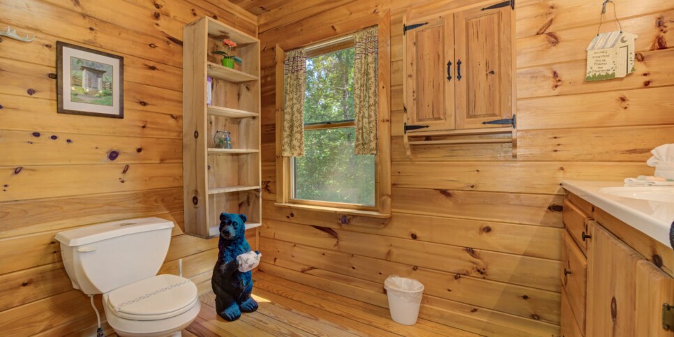 Blue Ridge Cabin - Sunrise Splendor - Bathroom