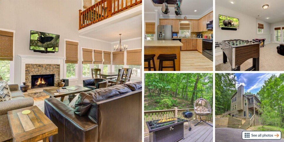 Big Canoe Cabin - Woodland Wonder - Collage