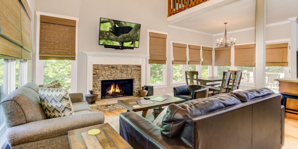 Big Canoe Cabin - Woodland Wonder - Living Room
