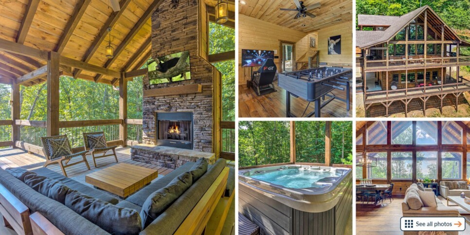 Little Creek Cabin - Collage
