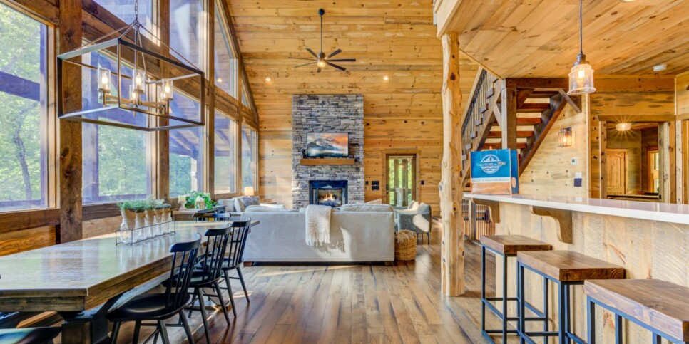 Blue Ridge - Little Creek Cabin - Kitchen