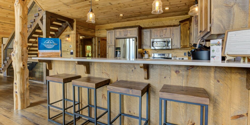 Blue Ridge - Little Creek Cabin - Kitchen
