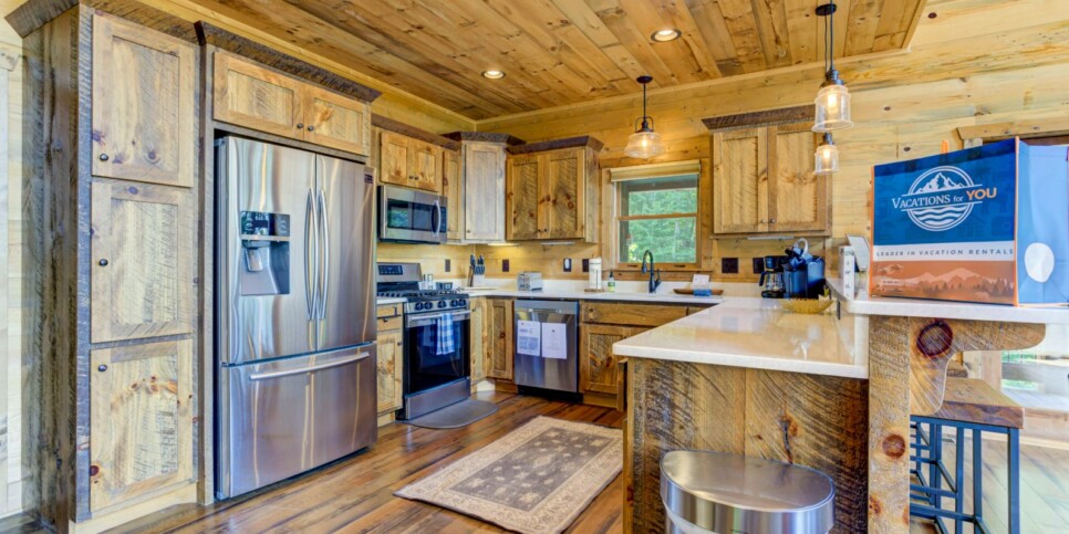 Blue Ridge - Little Creek Cabin - Kitchen