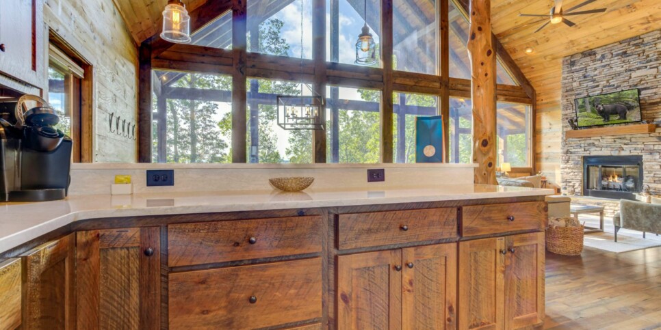 Blue Ridge - Little Creek Cabin - Kitchen