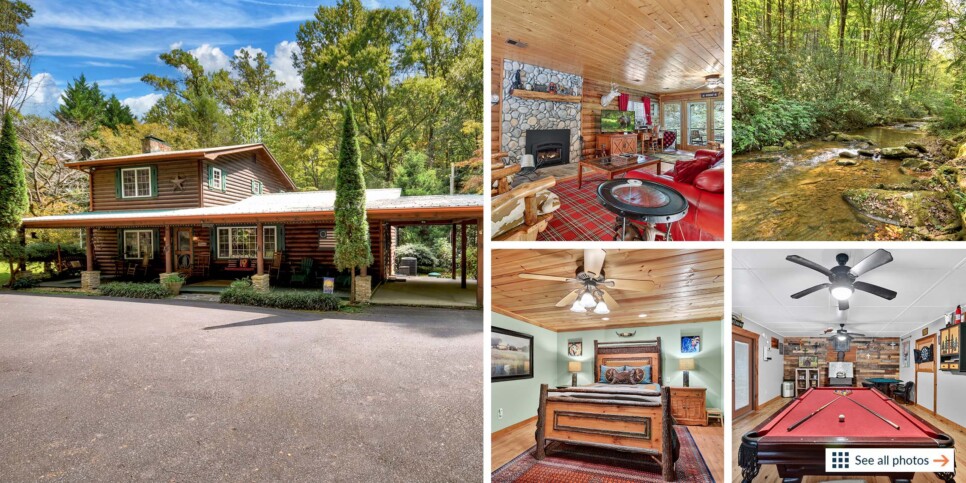 Blue Ridge - Cowboy Cabin - Collage