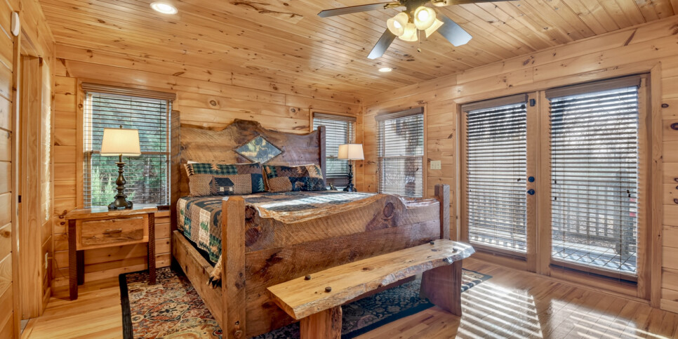 blue ridge amazing mountain view bedroom