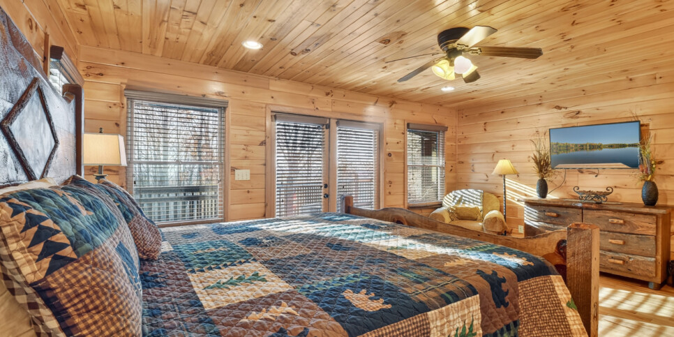 blue ridge amazing mountain view bedroom