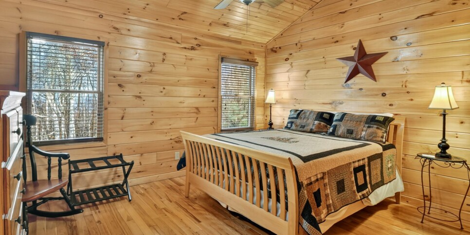 blue ridge amazing mountain view bedroom