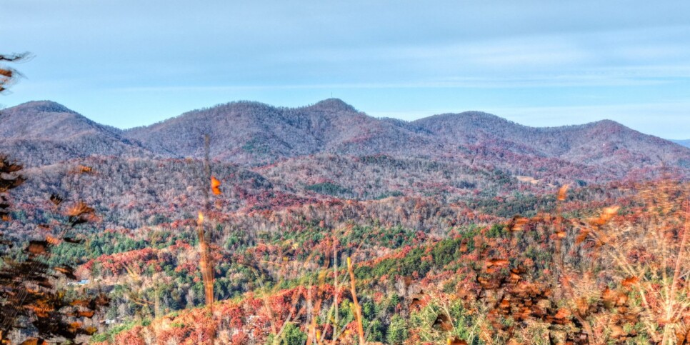 default blue ridge amazing mountain view exterior