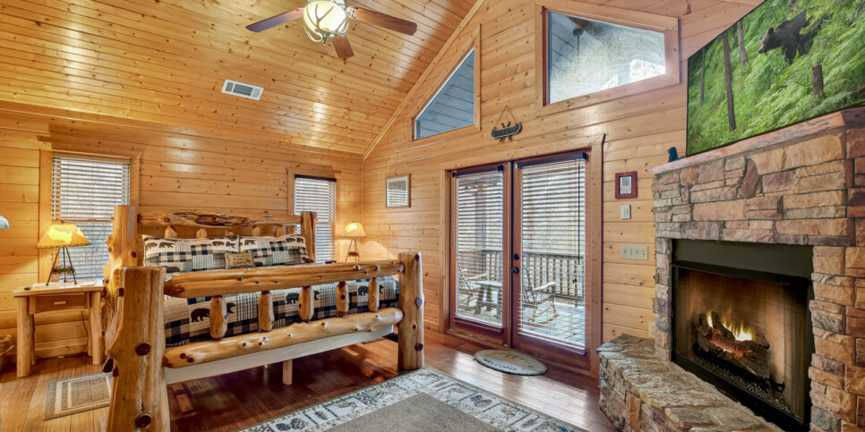 blue ridge astounding river view bedroom