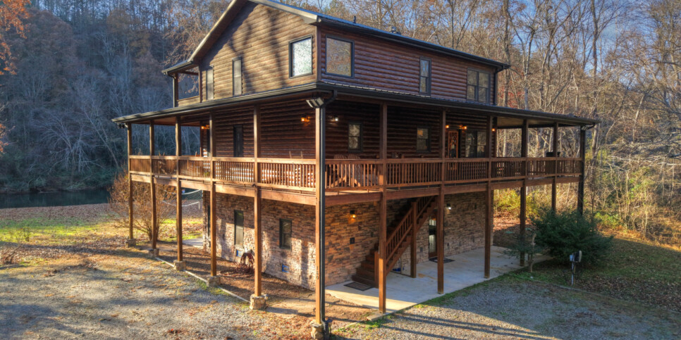 default blue ridge astounding river view exterior