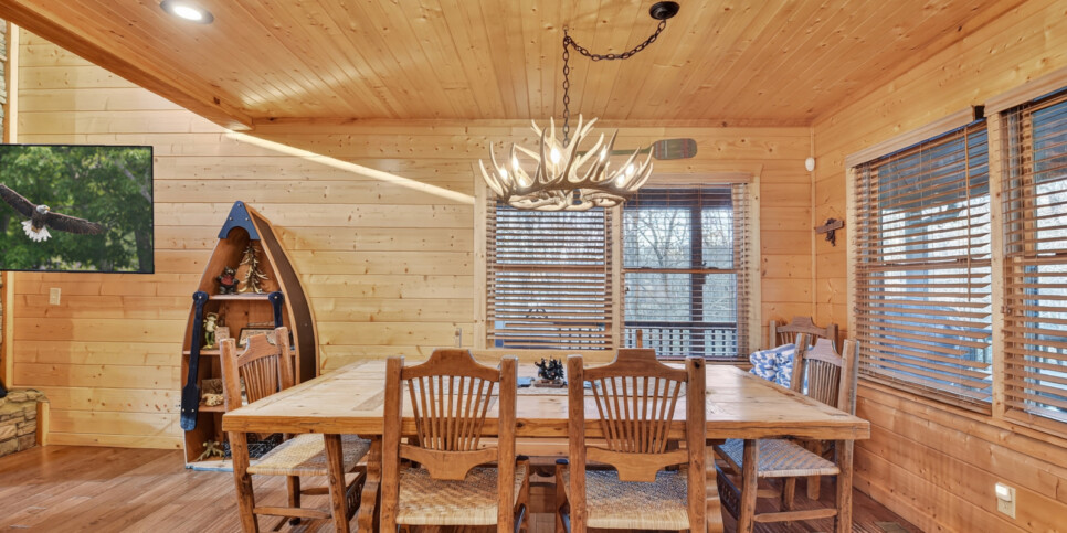 blue ridge astounding river view kitchen