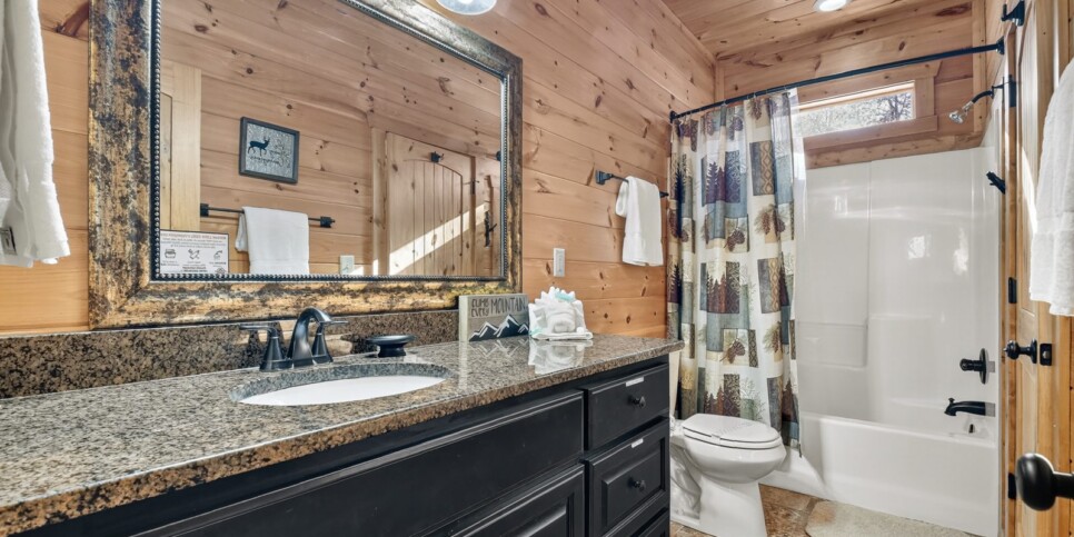 blue ridge awe inspiring mountain bathroom