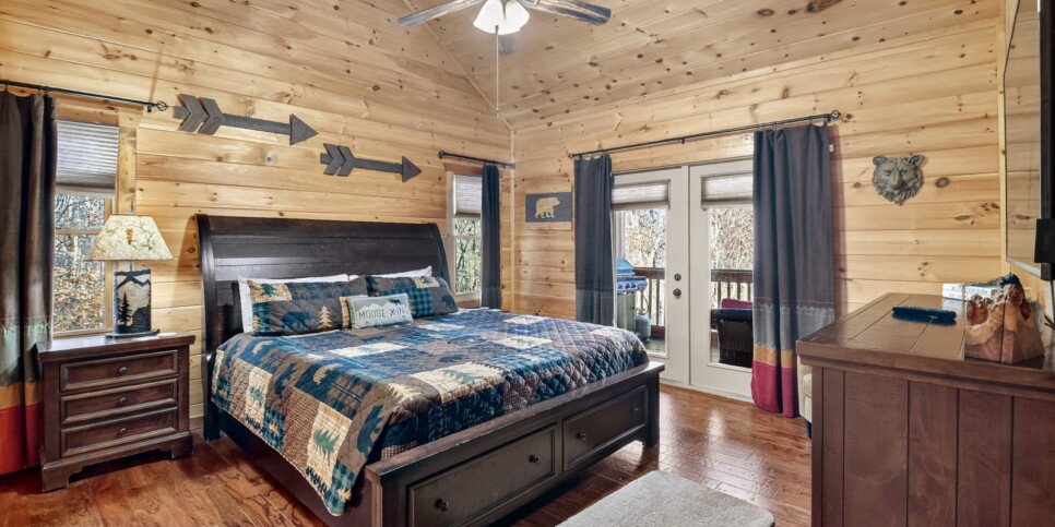 blue ridge awe inspiring mountain bedroom