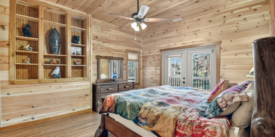 blue ridge awe inspiring mountain bedroom