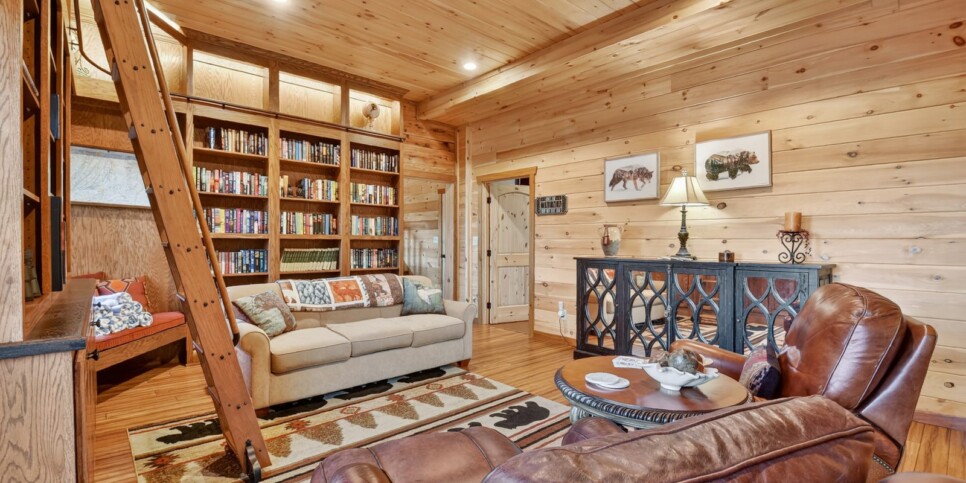 blue ridge awe inspiring mountain view rec room